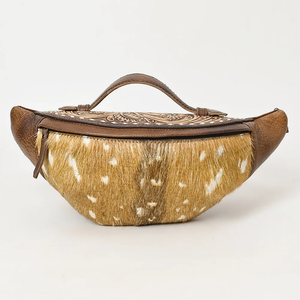 American Darling ADBG1302 Pouch Hair On Genuine Leather women bag western handbag purse