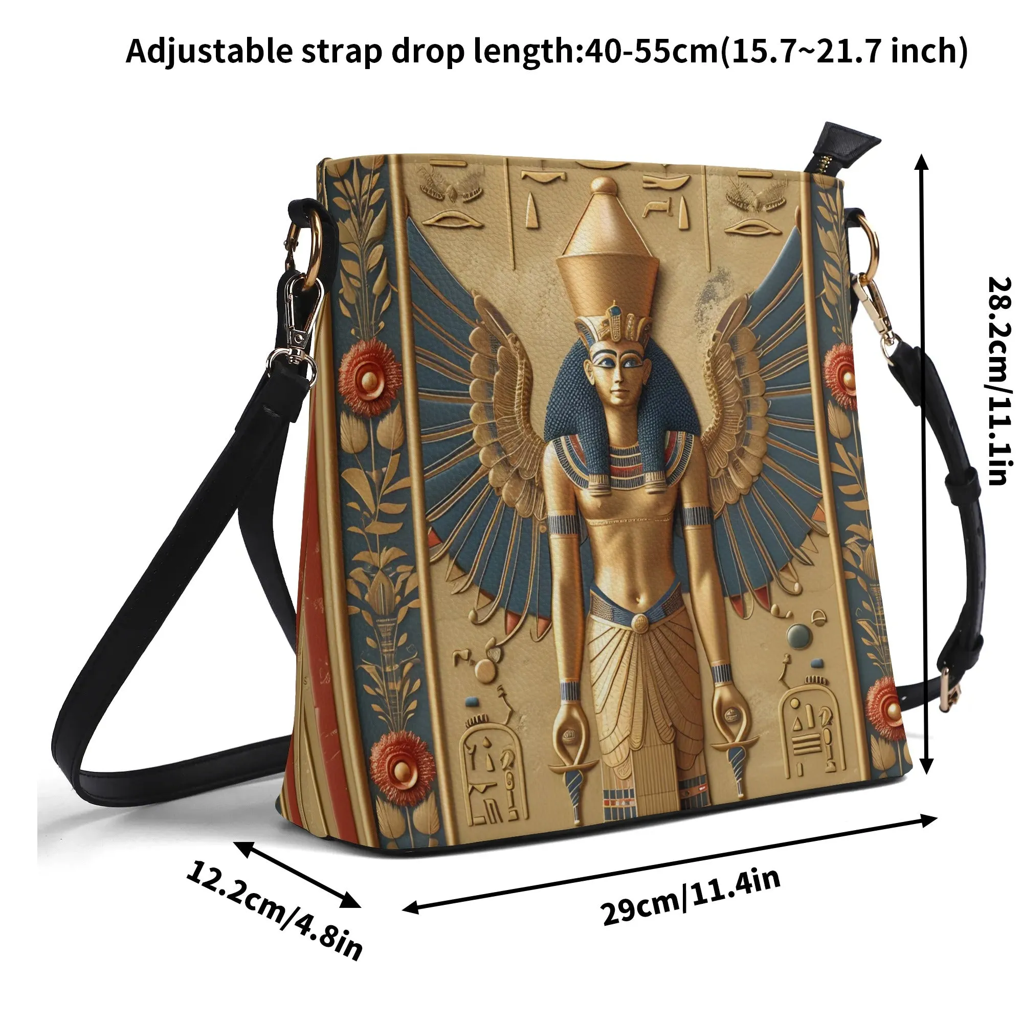 Ancient Dynasty - Bucket-Style Handbag