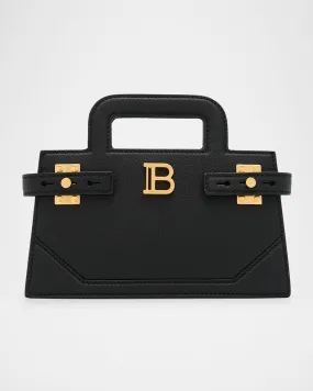 BBuzz Small Top-Handle Bag in Grained Leather