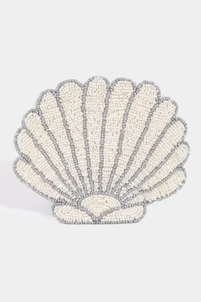 Beaded Seashell Coin Purse