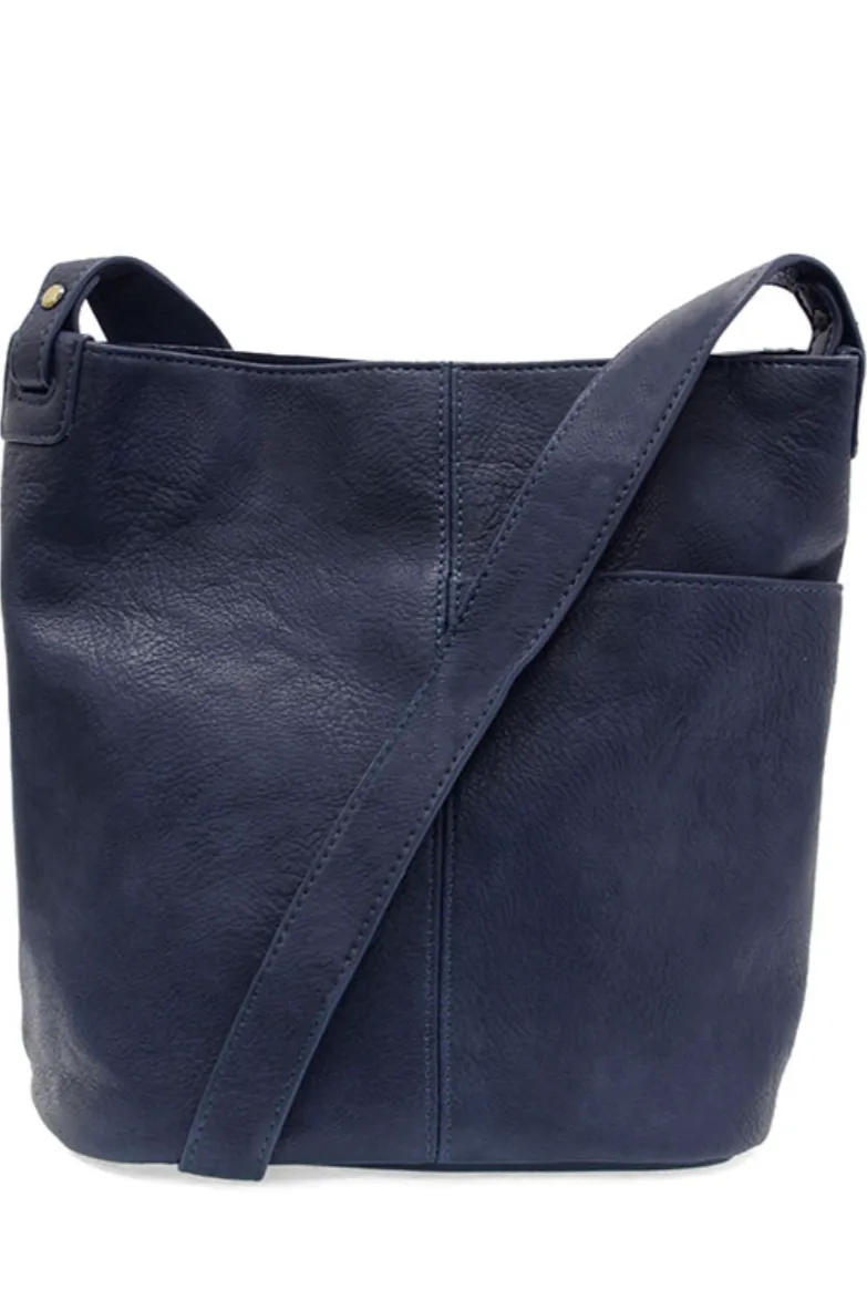 Bindi Front Pocket Bucket Crossbody Bag