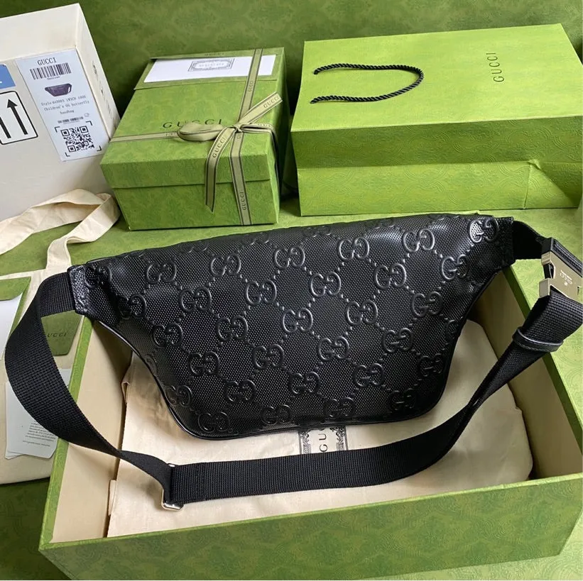 Black Gucci Fanny Pack