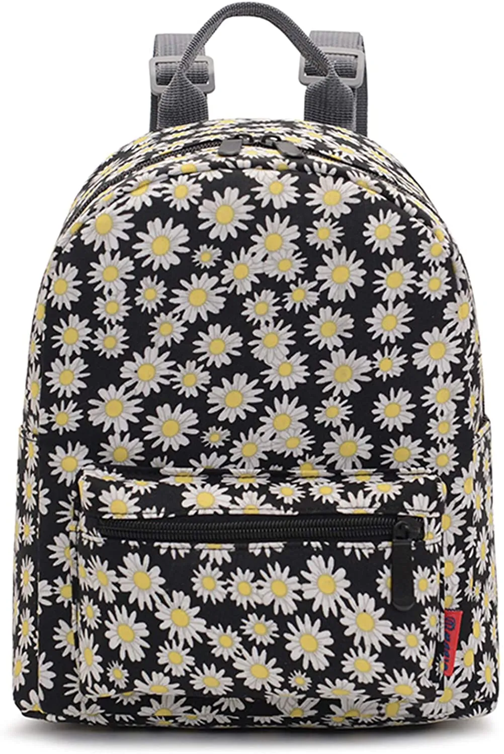 Bravo! Fashion Design All Purpose 9" Floral Backpack (Daisy Black)
