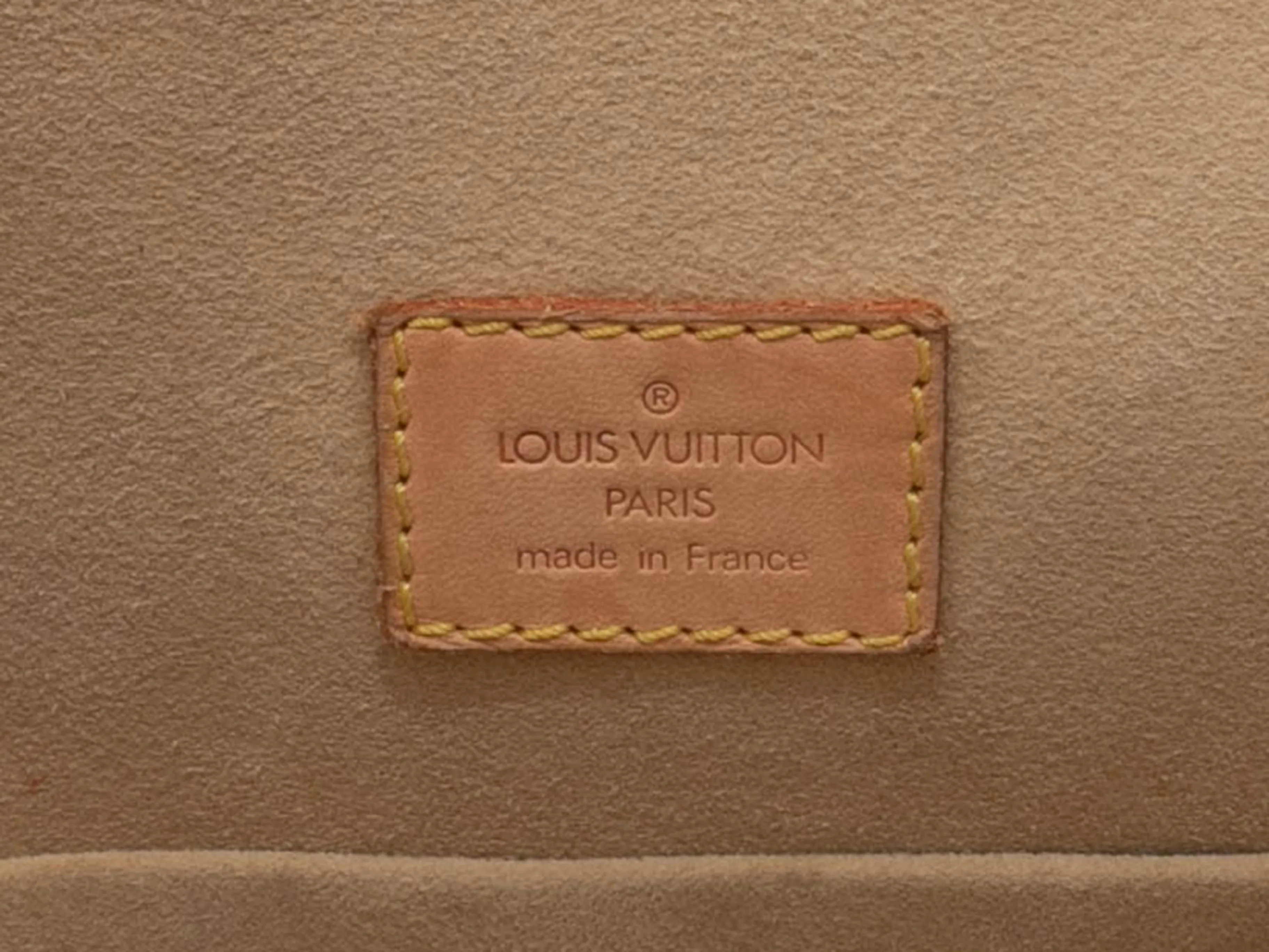 Brown Louis Vuitton Monogram Hudson PM Bag