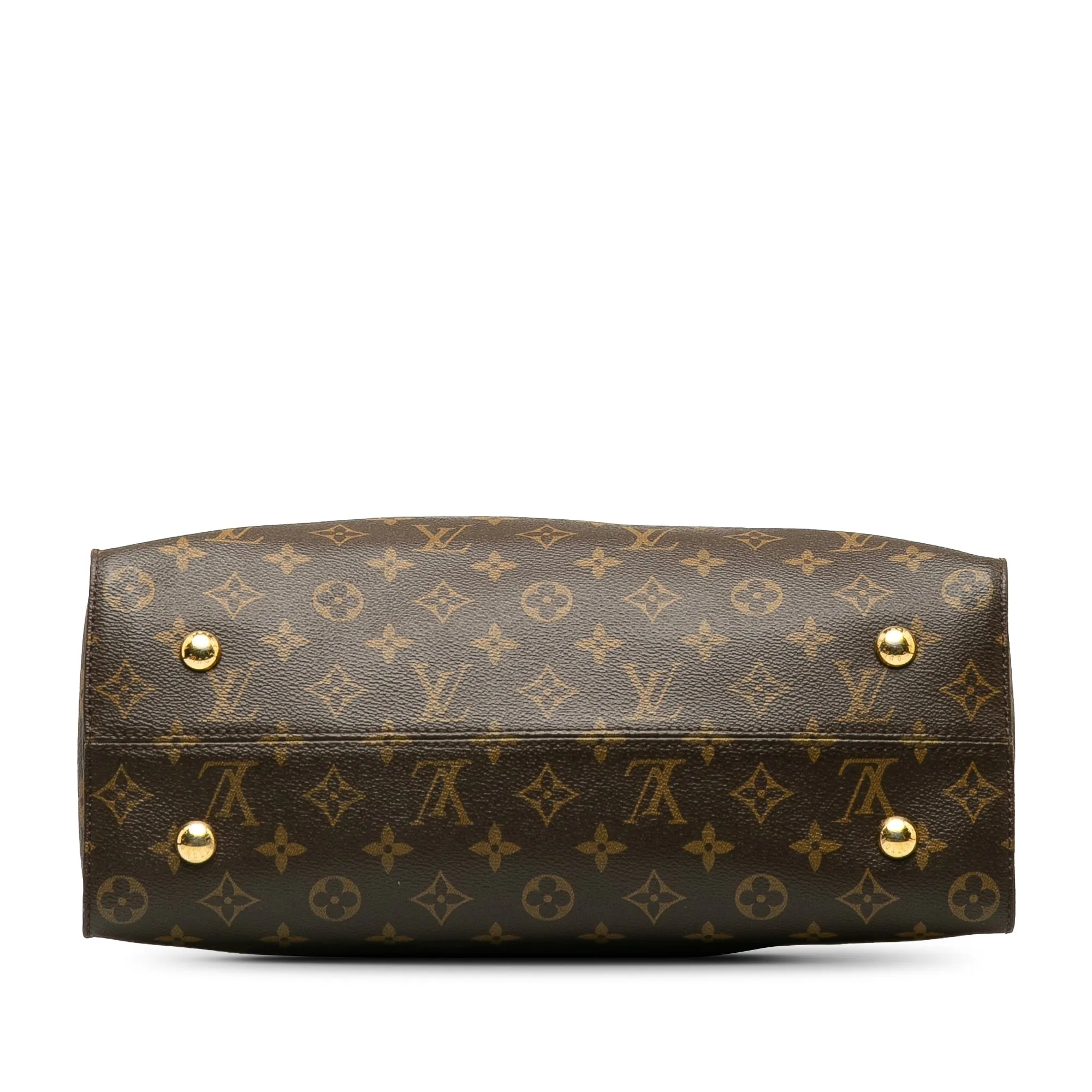 Brown Louis Vuitton Monogram Tuileries Satchel