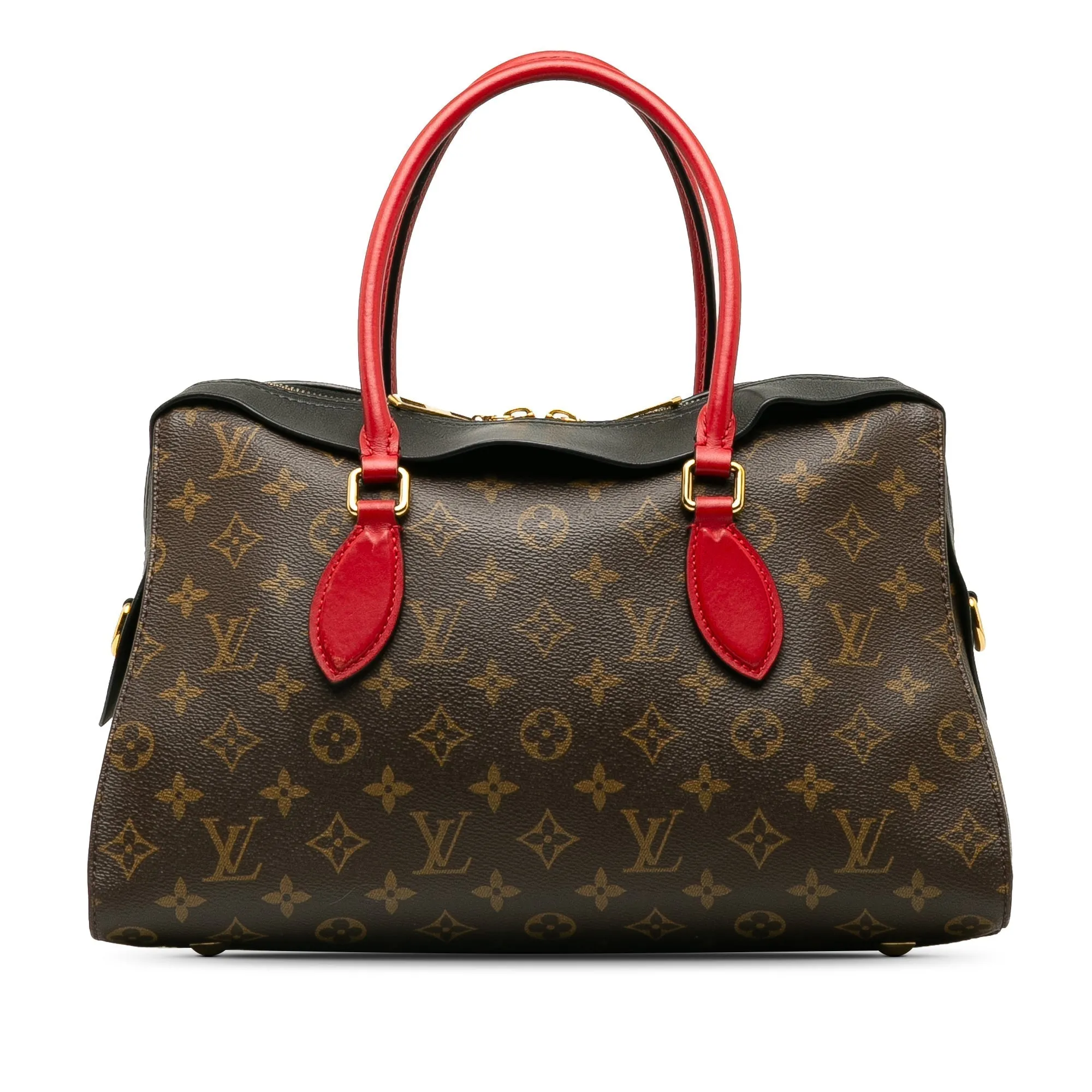Brown Louis Vuitton Monogram Tuileries Satchel