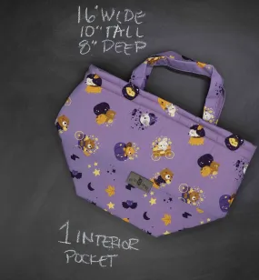 Bucket Tote Bag in Starry Eyes
