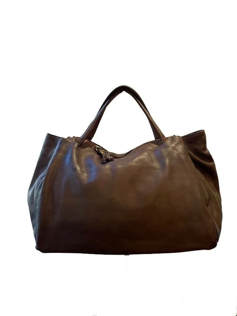 BZNA Bag Diana Braun Italy Designer Damen Handtasche Schultertasche Tasche Leder Neu