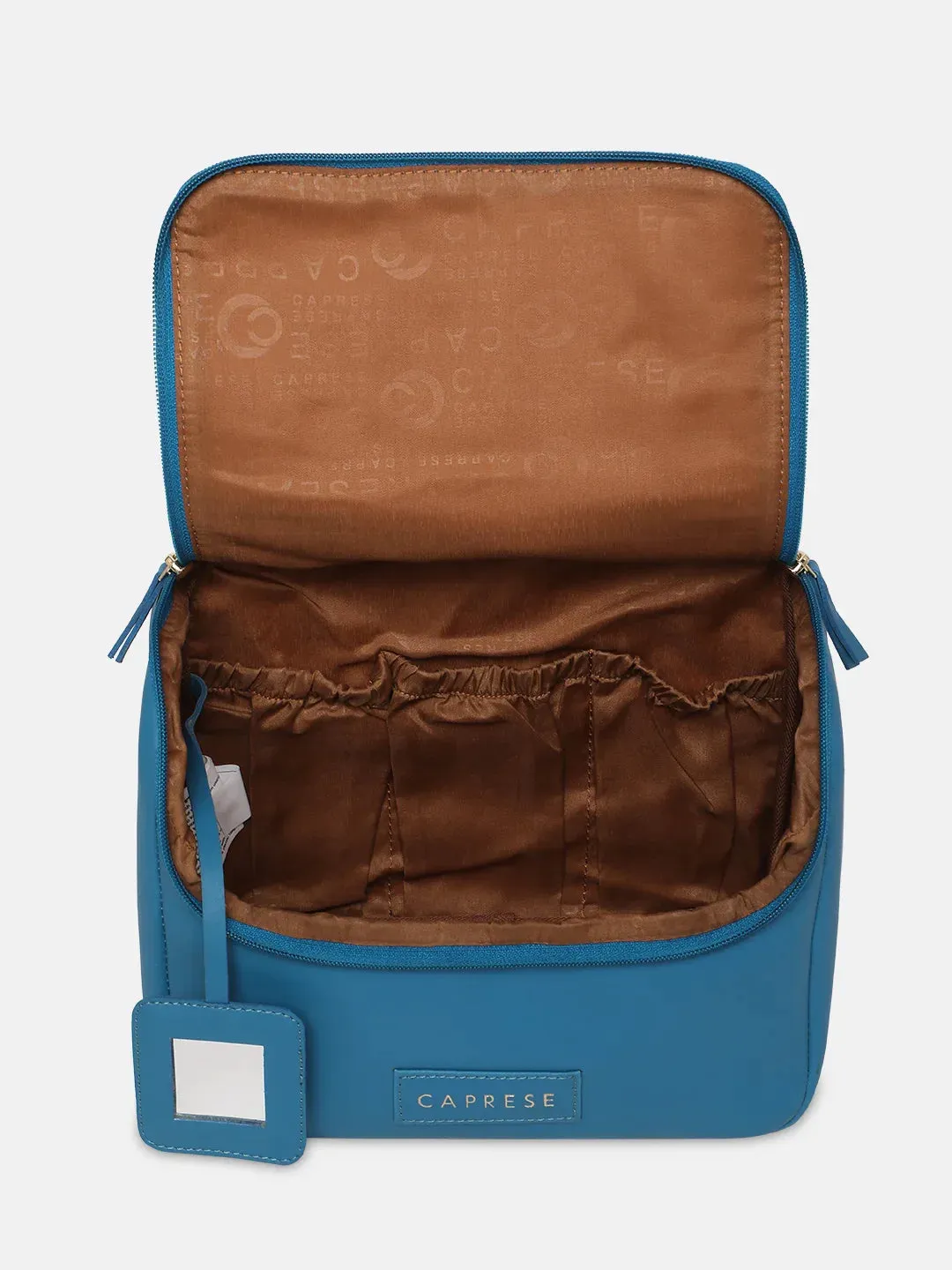 Caprese Bonita Vanity Case Medium Blue