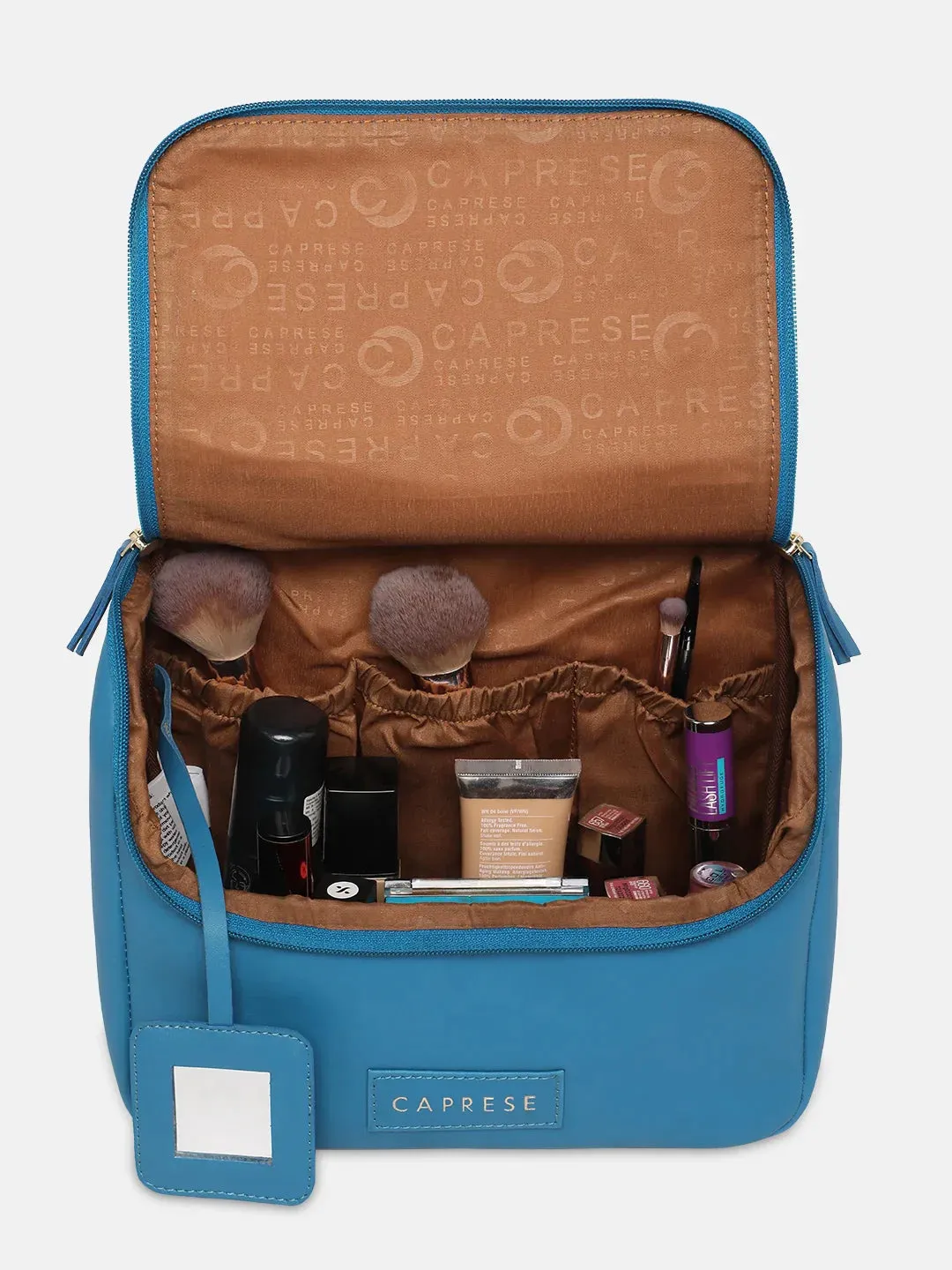Caprese Bonita Vanity Case Medium Blue