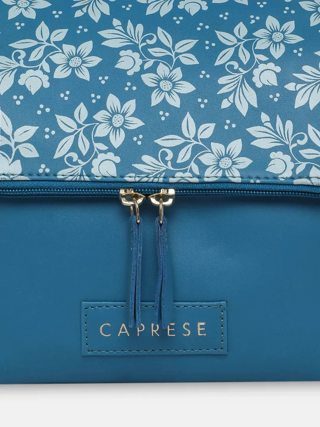 Caprese Bonita Vanity Case Medium Blue