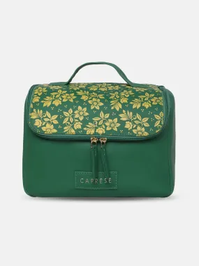 Caprese Bonita Vanity Case Medium Dark Green