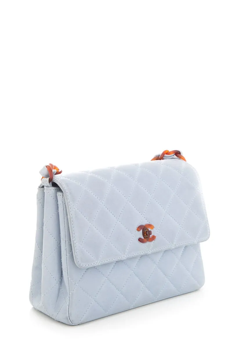Chanel Vintage 1997/99 Pale Blue Handbag