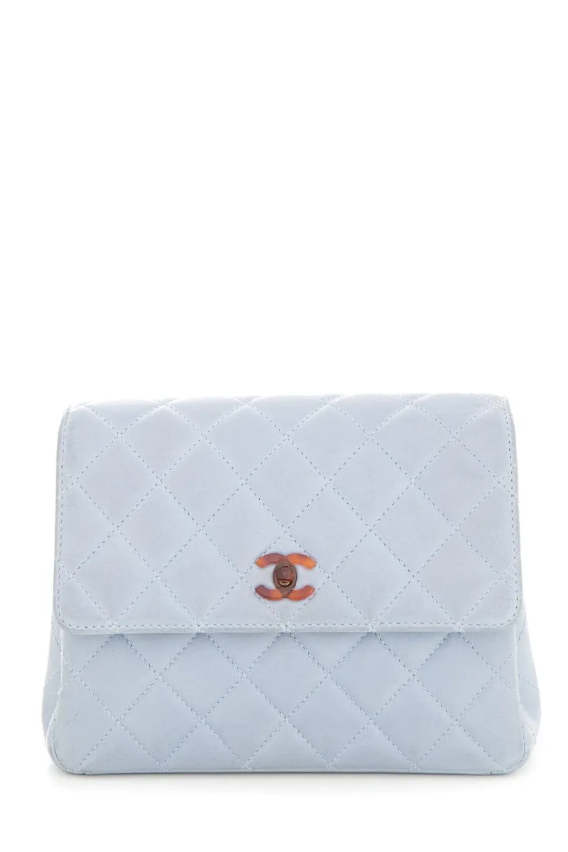 Chanel Vintage 1997/99 Pale Blue Handbag