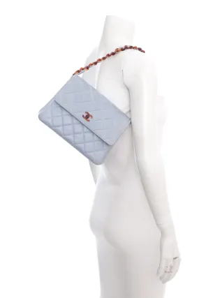 Chanel Vintage 1997/99 Pale Blue Handbag