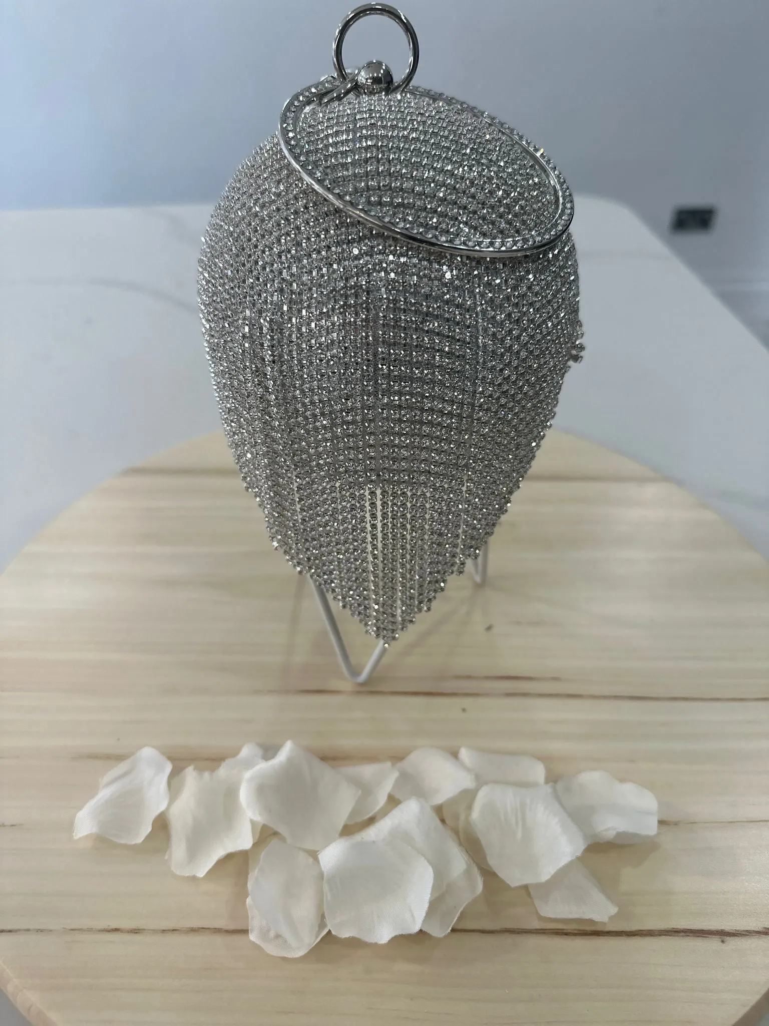CLUTCH BAG SILVER