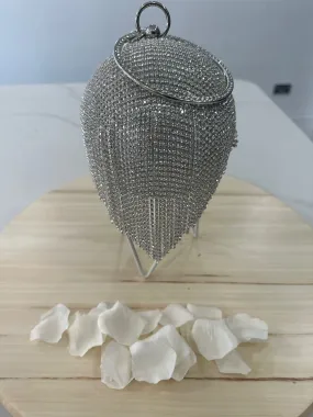 CLUTCH BAG SILVER