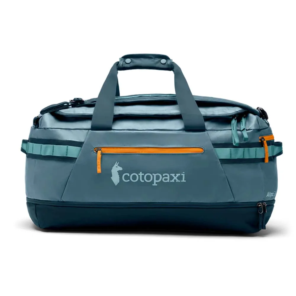 Cotopaxi Allpa 50L Duffel Bag Blue Spruce/Abyss | Buy Cotopaxi Allpa 50L Duffel Bag Blue Spruce/Abyss here | Outnorth