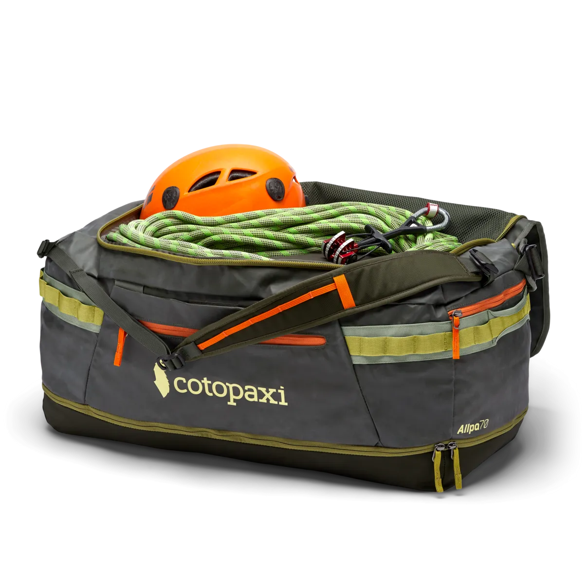 Cotopaxi Allpa 70L Duffel Bag Fatigue/Woods | Buy Cotopaxi Allpa 70L Duffel Bag Fatigue/Woods here | Outnorth
