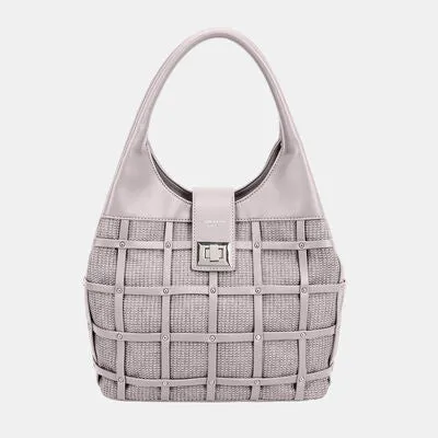 David Jones Rivet Decor Handbag