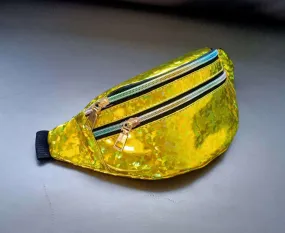 Fanny Pack PVC Metallic Gold