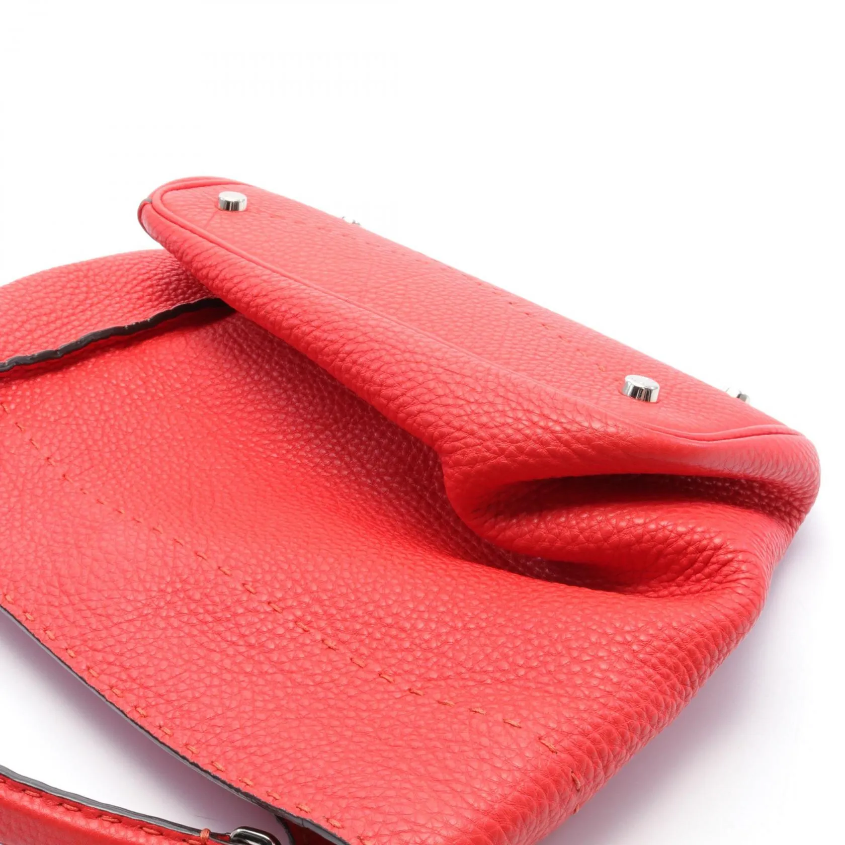 Fendi Selleria Anna Small Leather Handbag 8BT218