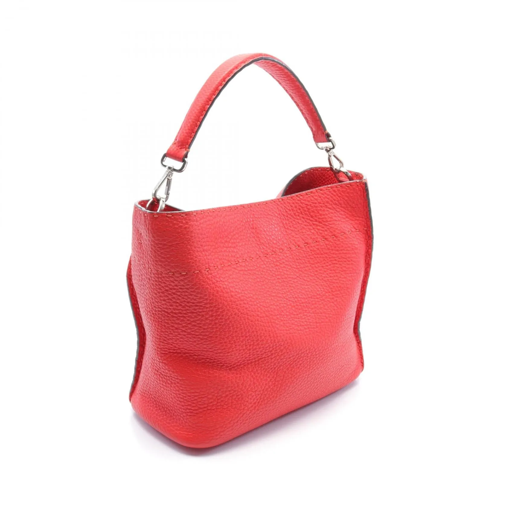 Fendi Selleria Anna Small Leather Handbag 8BT218