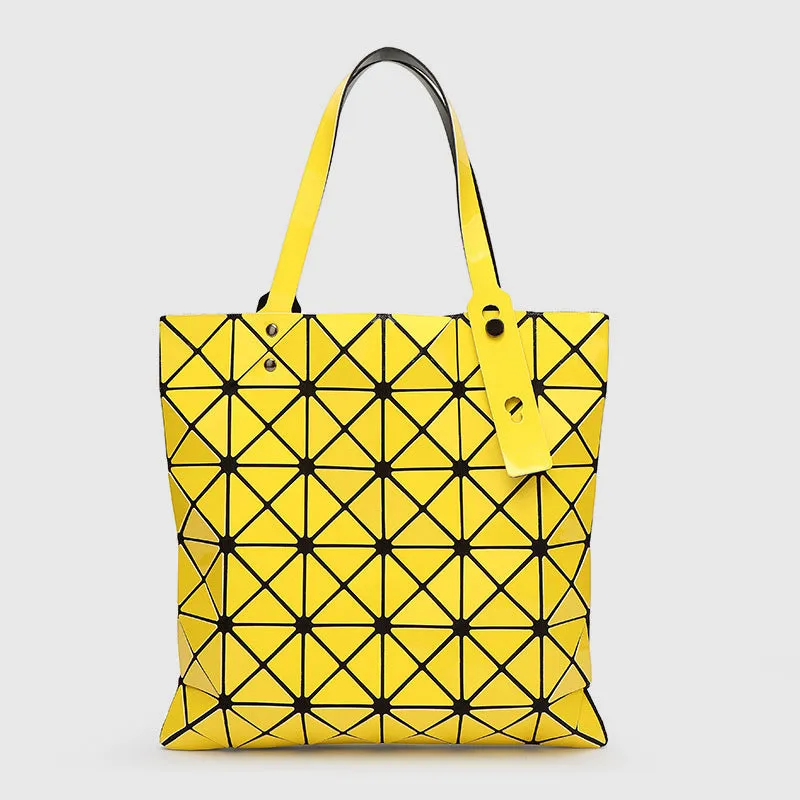 Geometric Diamond Shoulder Bag Minimalist Solid Color Women Handbag