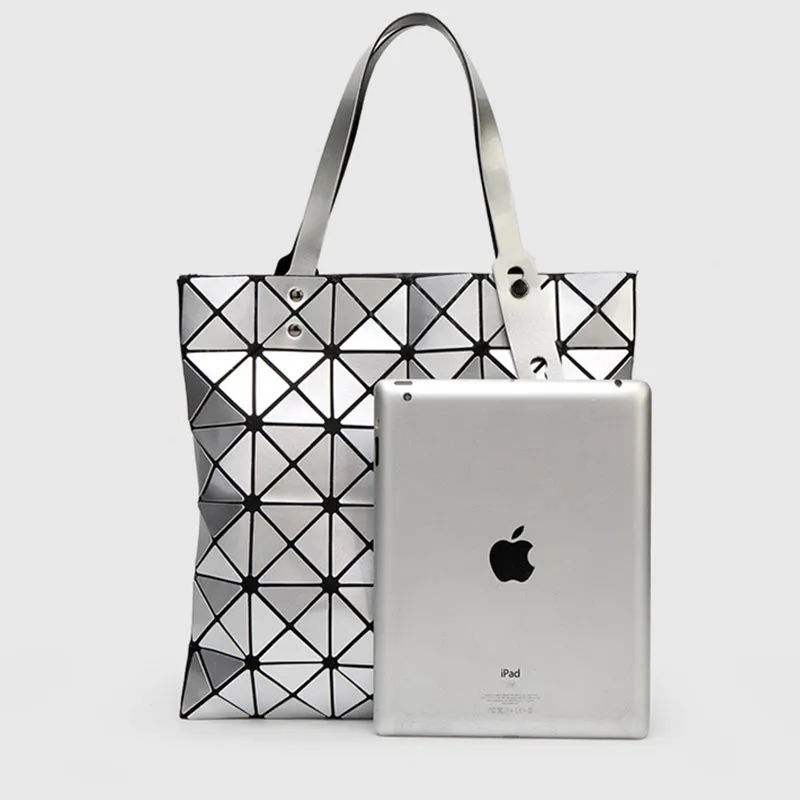 Geometric Diamond Shoulder Bag Minimalist Solid Color Women Handbag
