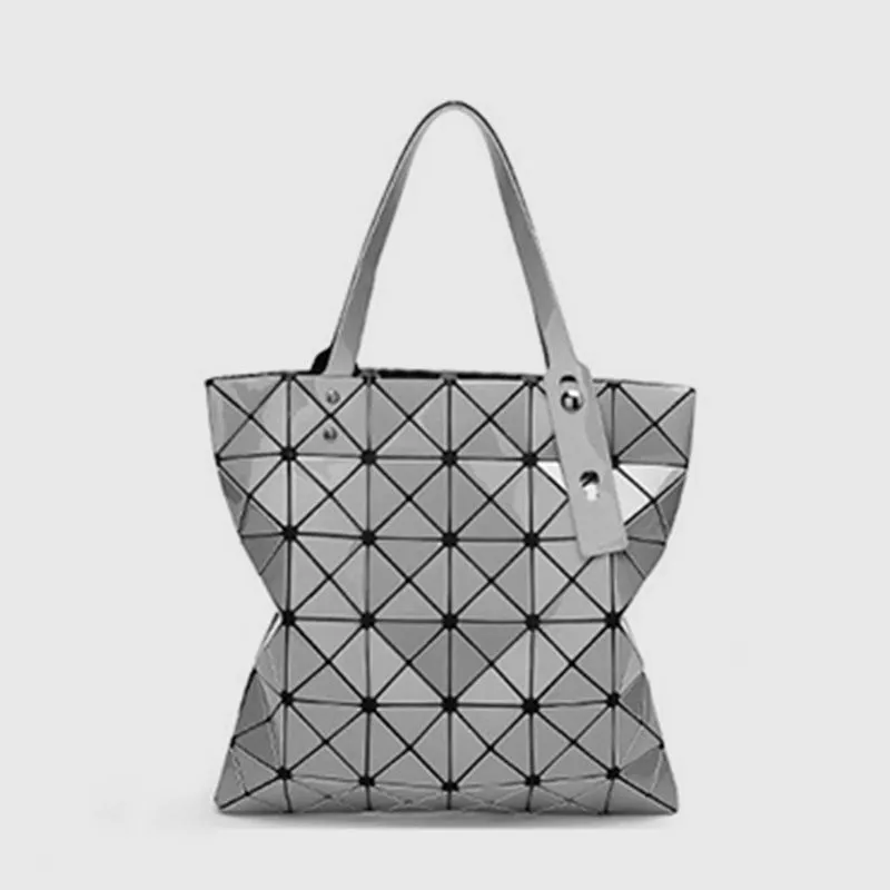 Geometric Diamond Shoulder Bag Minimalist Solid Color Women Handbag