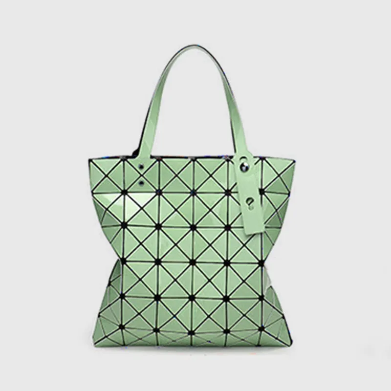 Geometric Diamond Shoulder Bag Minimalist Solid Color Women Handbag