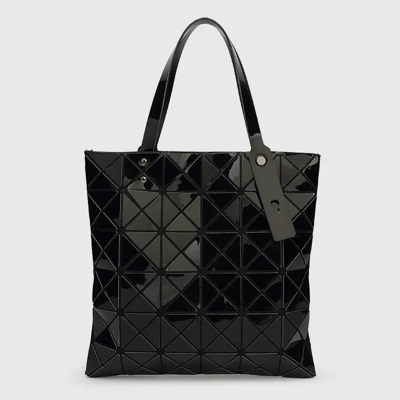 Geometric Diamond Shoulder Bag Minimalist Solid Color Women Handbag