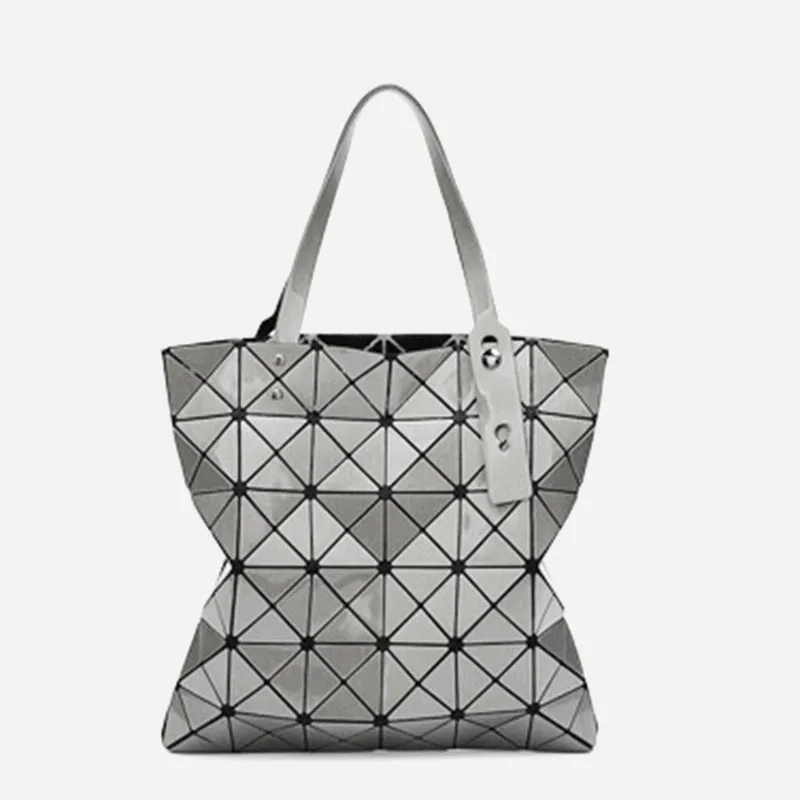 Geometric Diamond Shoulder Bag Minimalist Solid Color Women Handbag