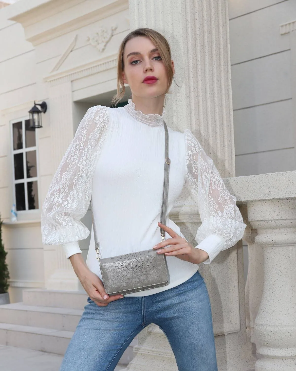GRAY-Multifunctional Crossbody