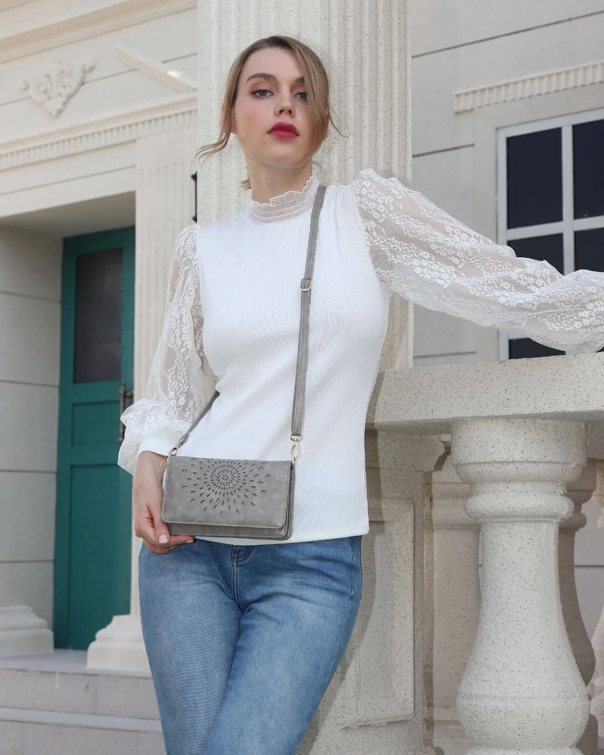 GRAY-Multifunctional Crossbody