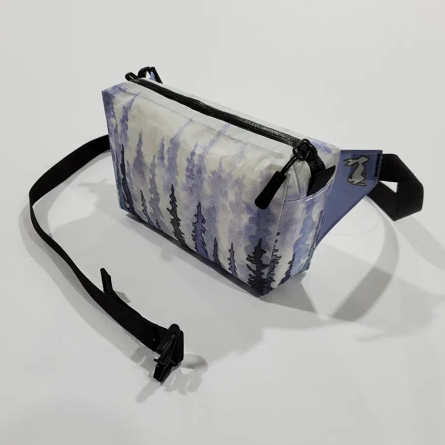 High Tail Designs - The Ultralight Fanny Pack "Snowy Trees"
