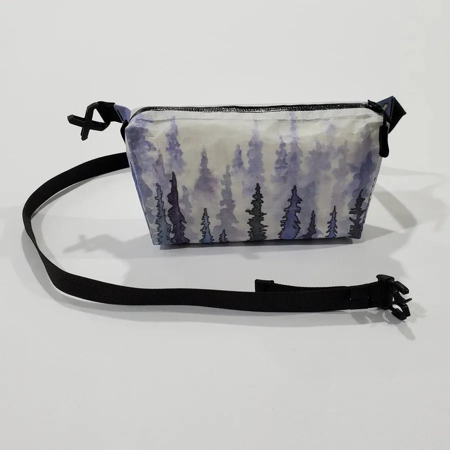 High Tail Designs - The Ultralight Fanny Pack "Snowy Trees"