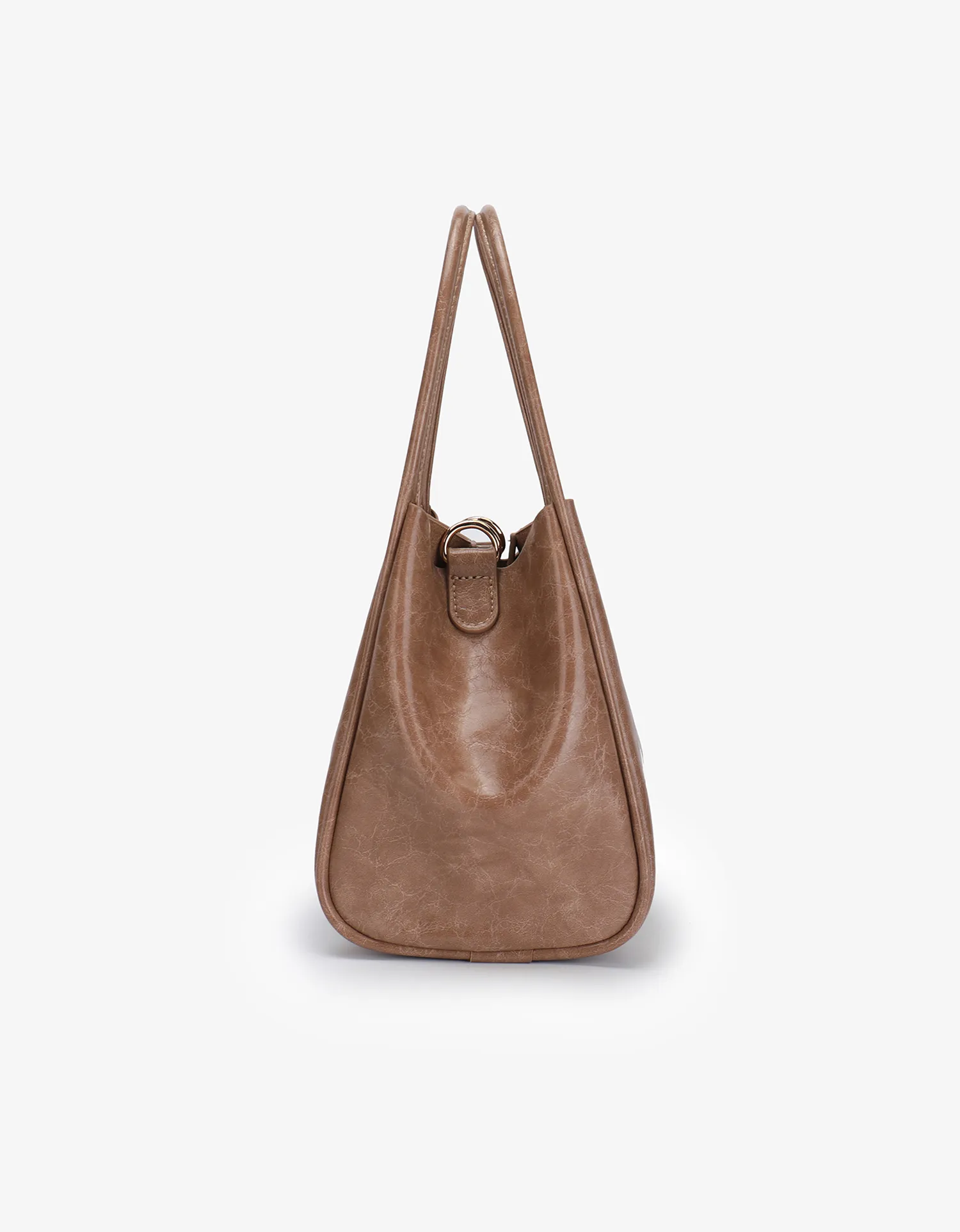 HOLLACE MINI TOTE WAXED MAUVE