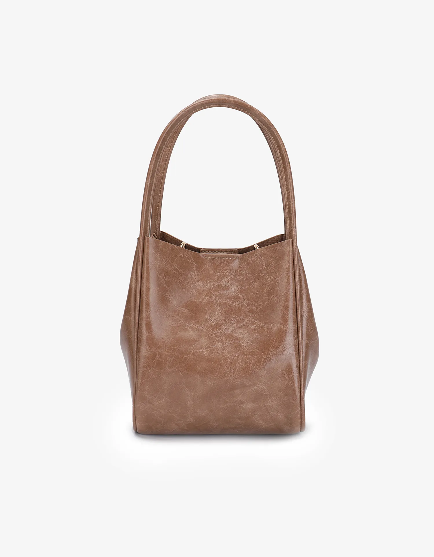 HOLLACE MINI TOTE WAXED MAUVE