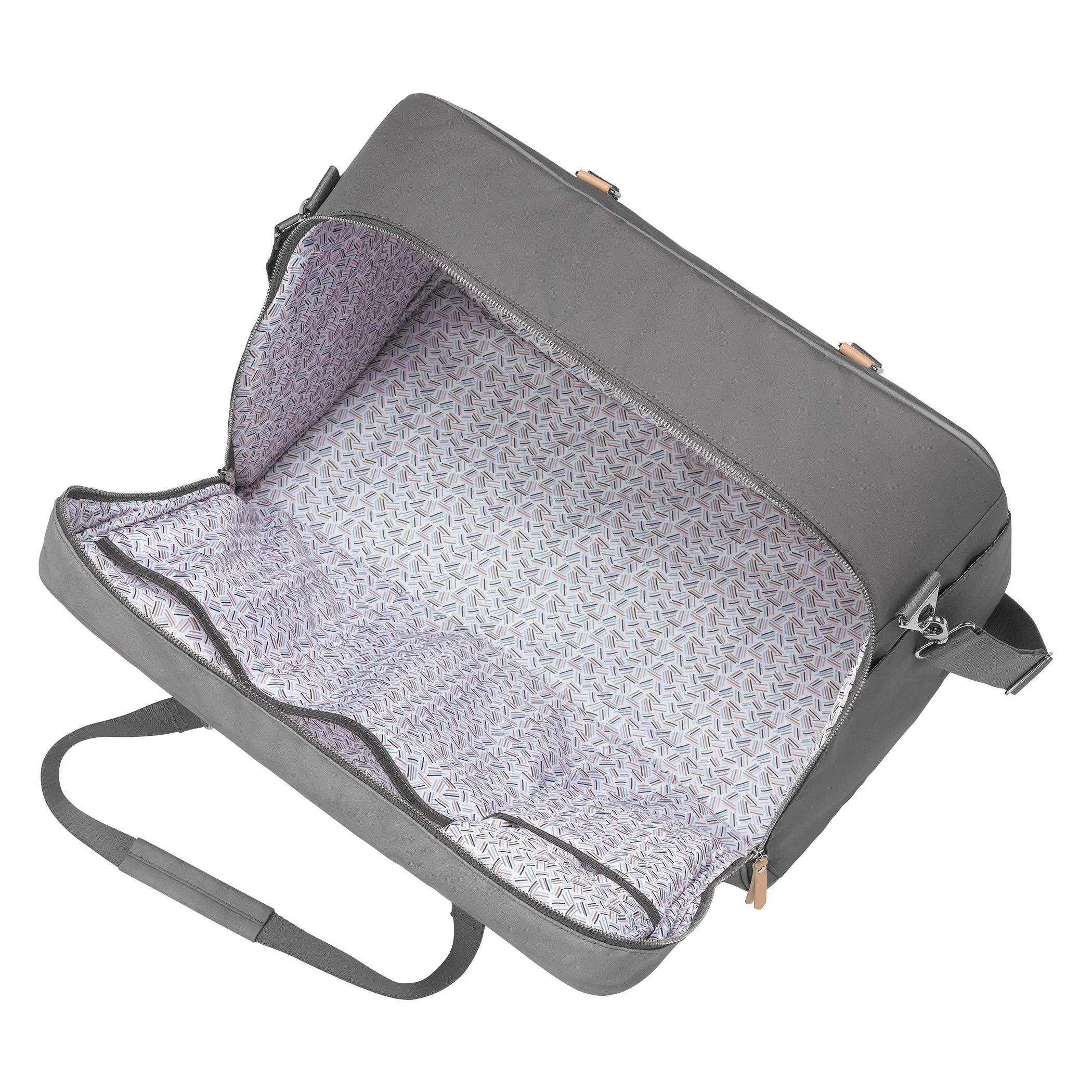 Inter-Mix Live-for-the-Weekender Travel Bag in Pewter