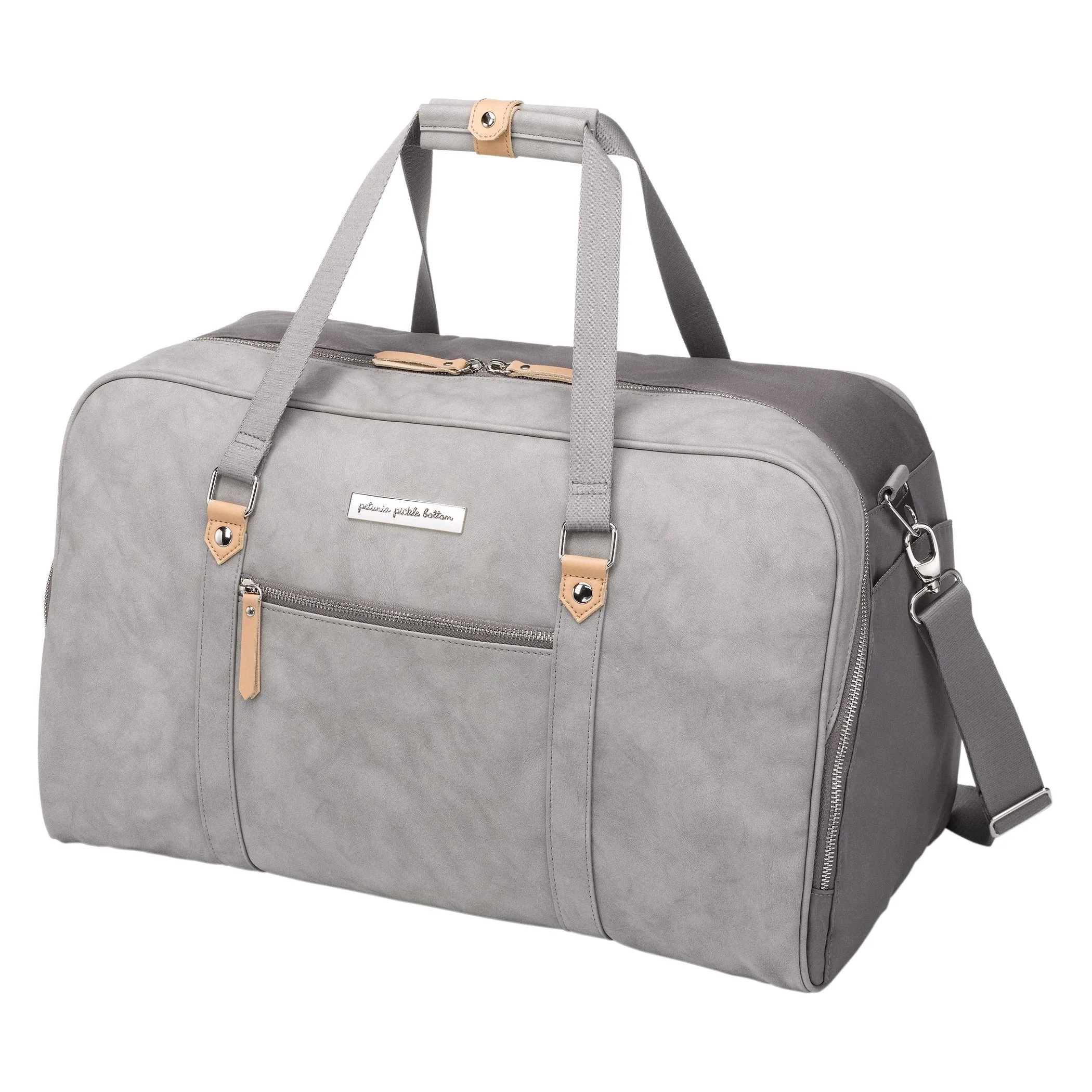 Inter-Mix Live-for-the-Weekender Travel Bag in Pewter