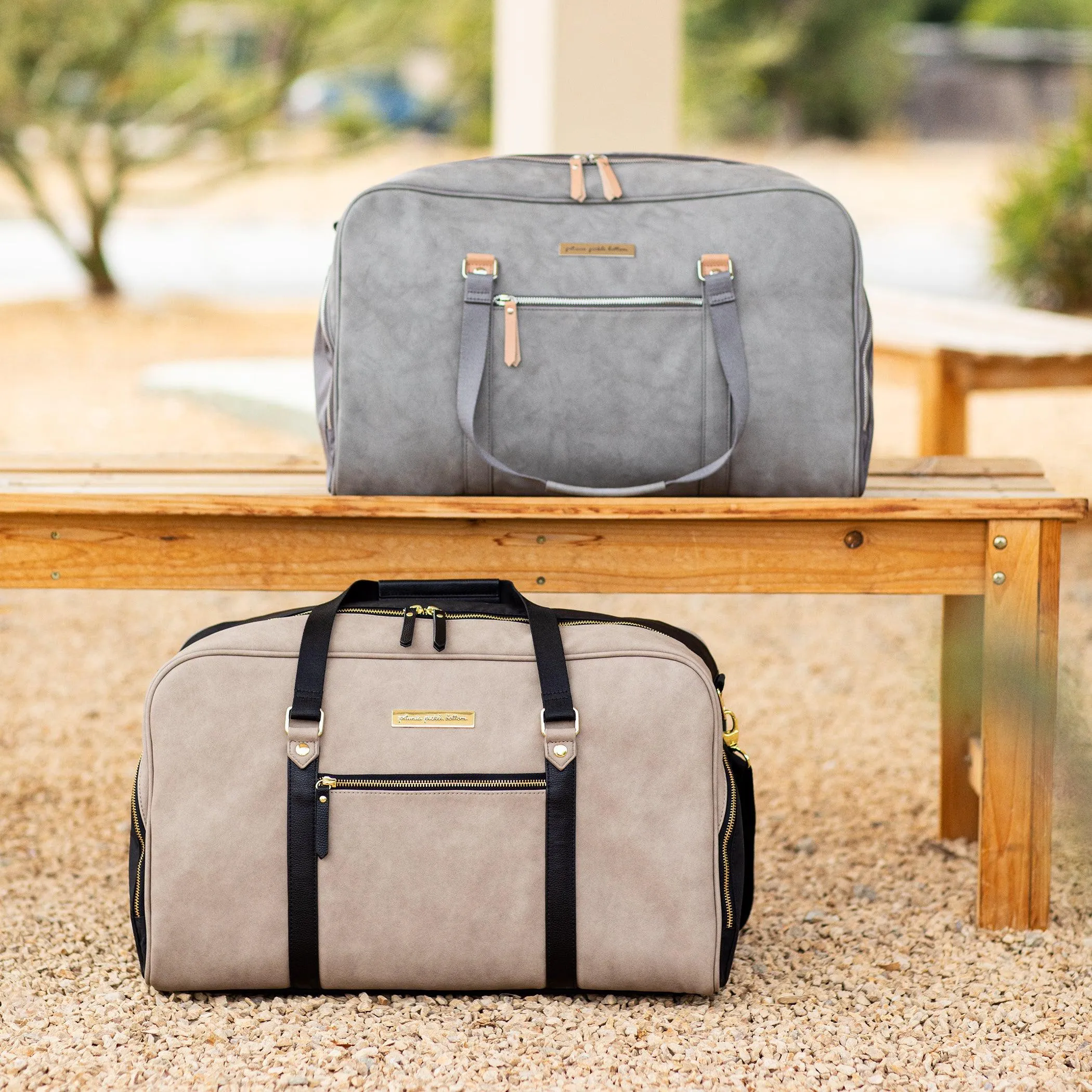 Inter-Mix Live-for-the-Weekender Travel Bag in Pewter