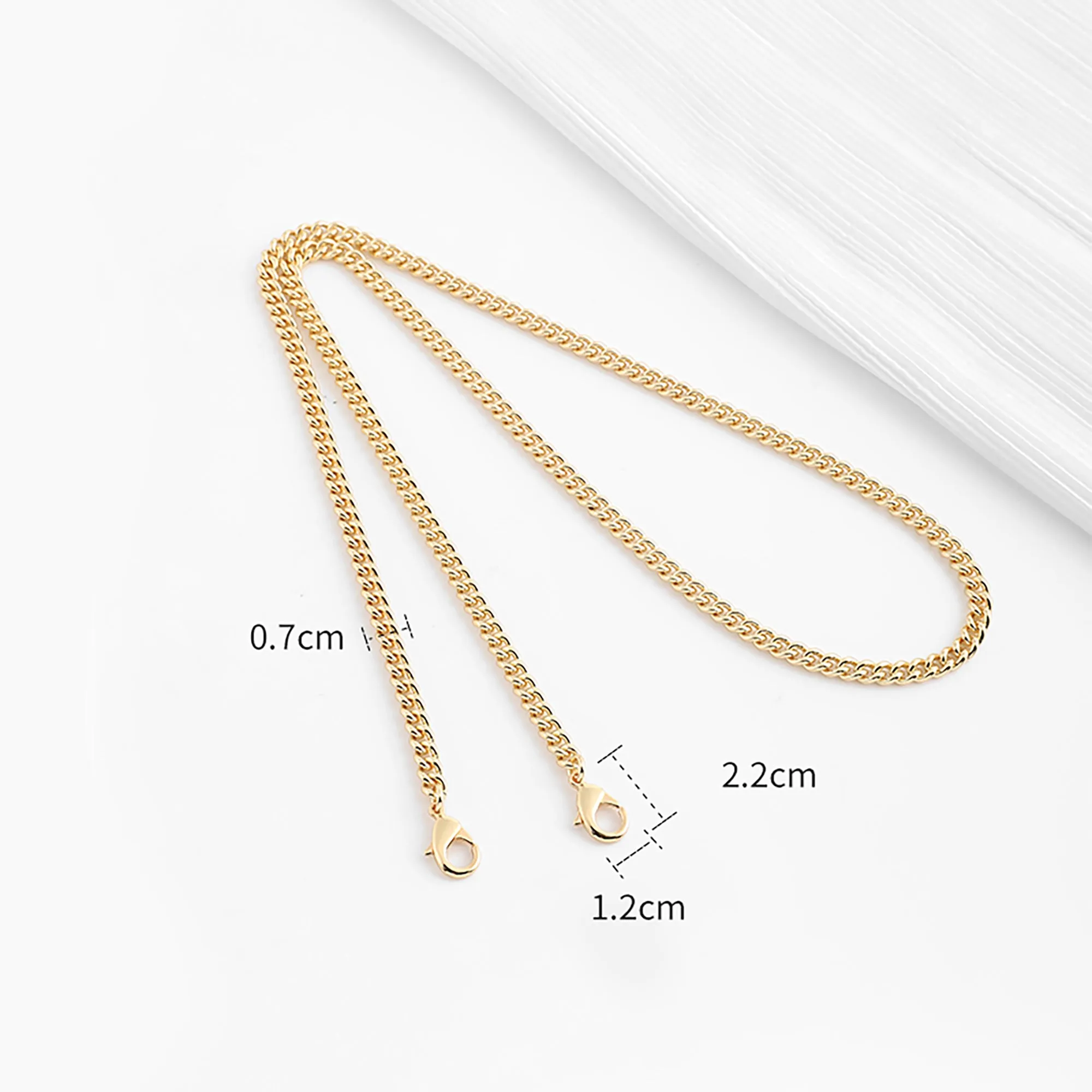 Marmont bag chain shoulder strap makeover, metal material shoulder strap accessory