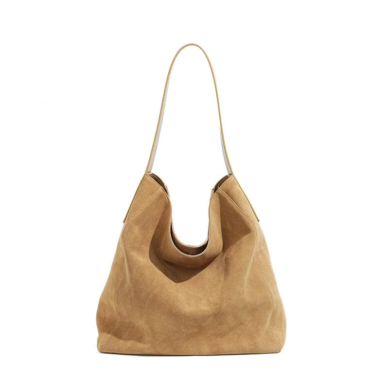 Matte Suede High-grade Tote Bag