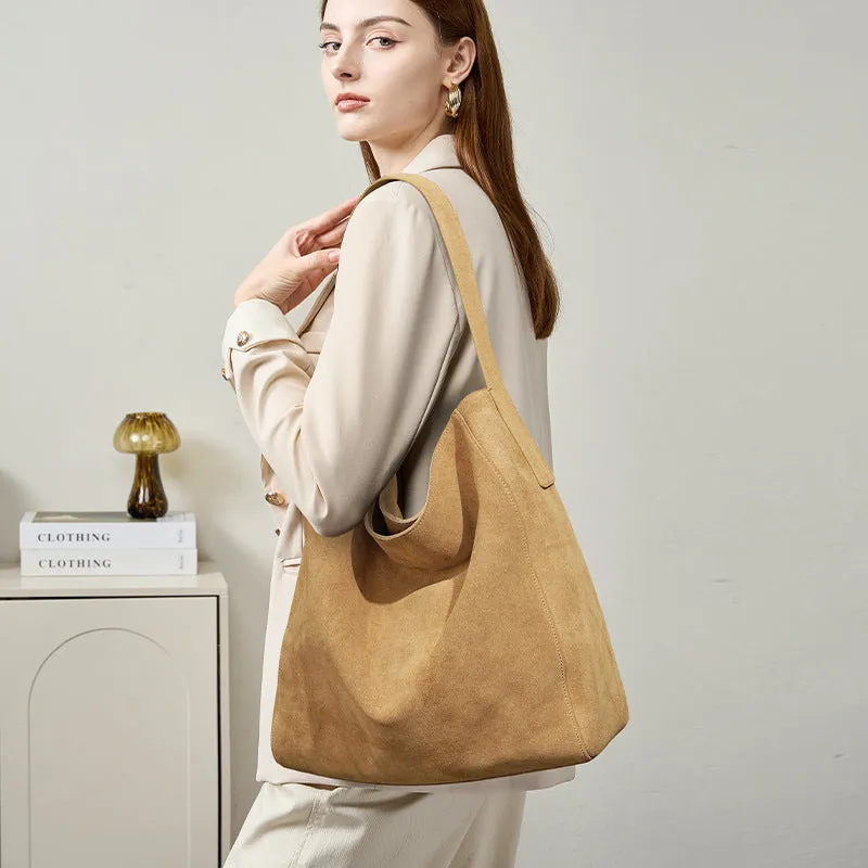 Matte Suede High-grade Tote Bag