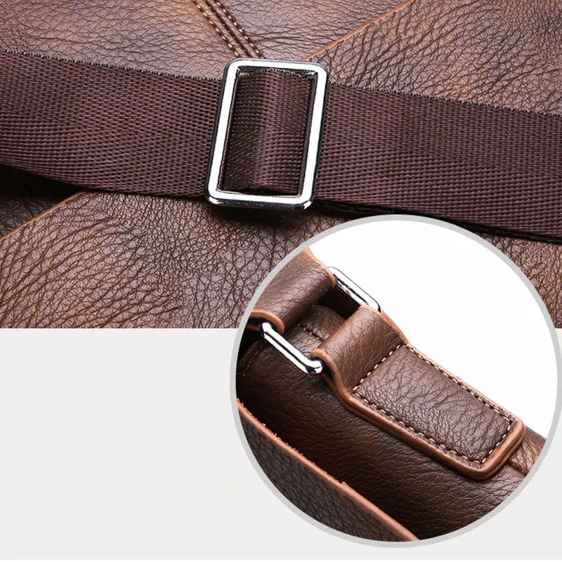 Messenger Bag For Men Business Gentlemen Style Crossbody Bag