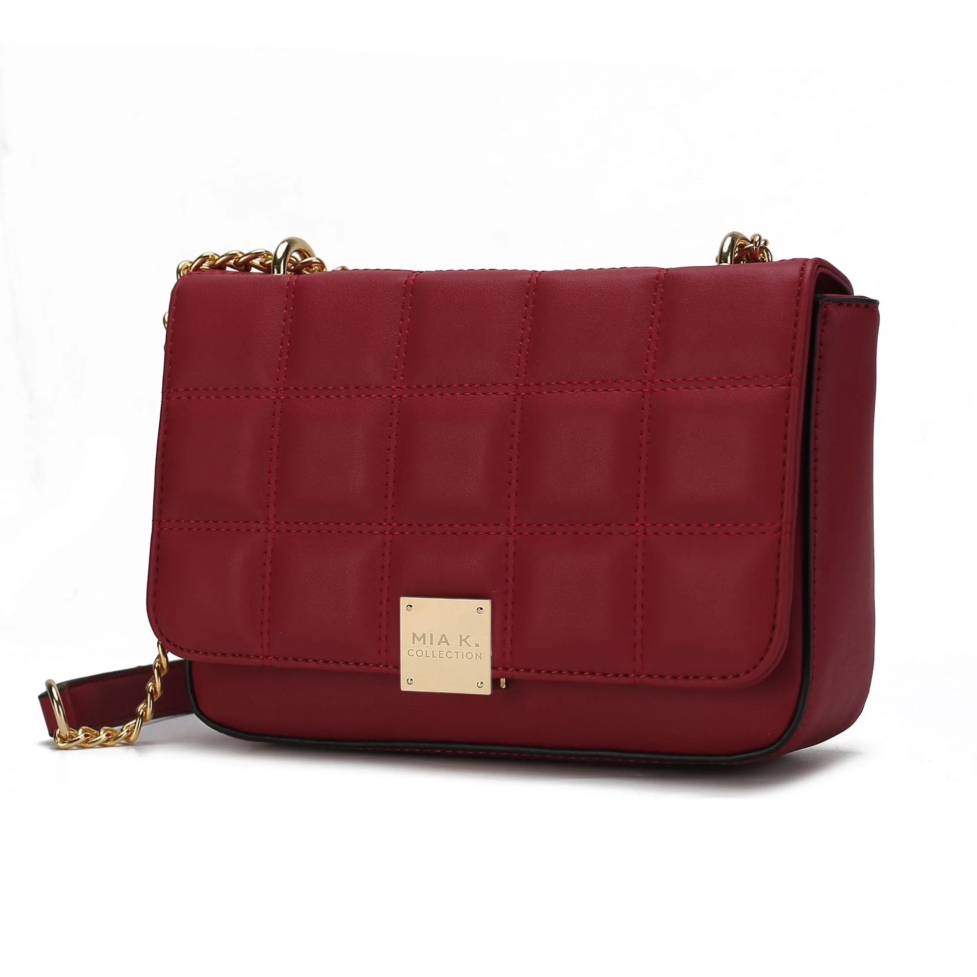 MKF Collection Nyra quilted Vegan Leather Women Shoulder bag by Mia k