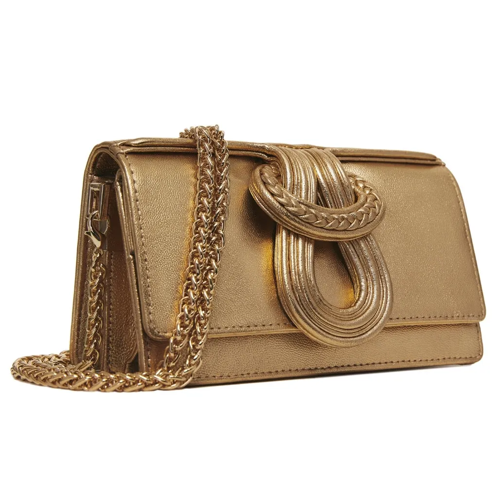 Nell Knot - Peach & Gold