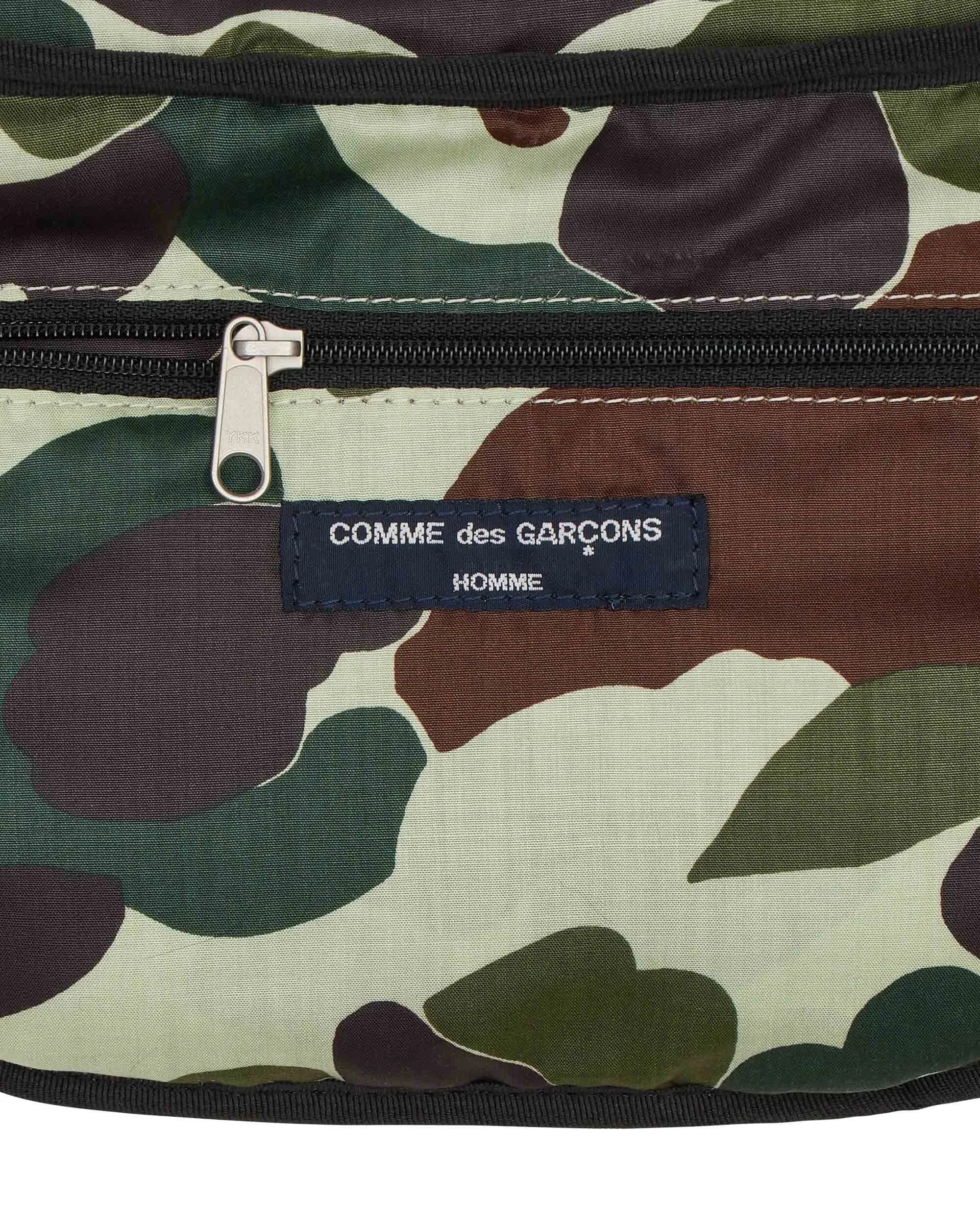 Nylon Twill Crossbody Bag Black