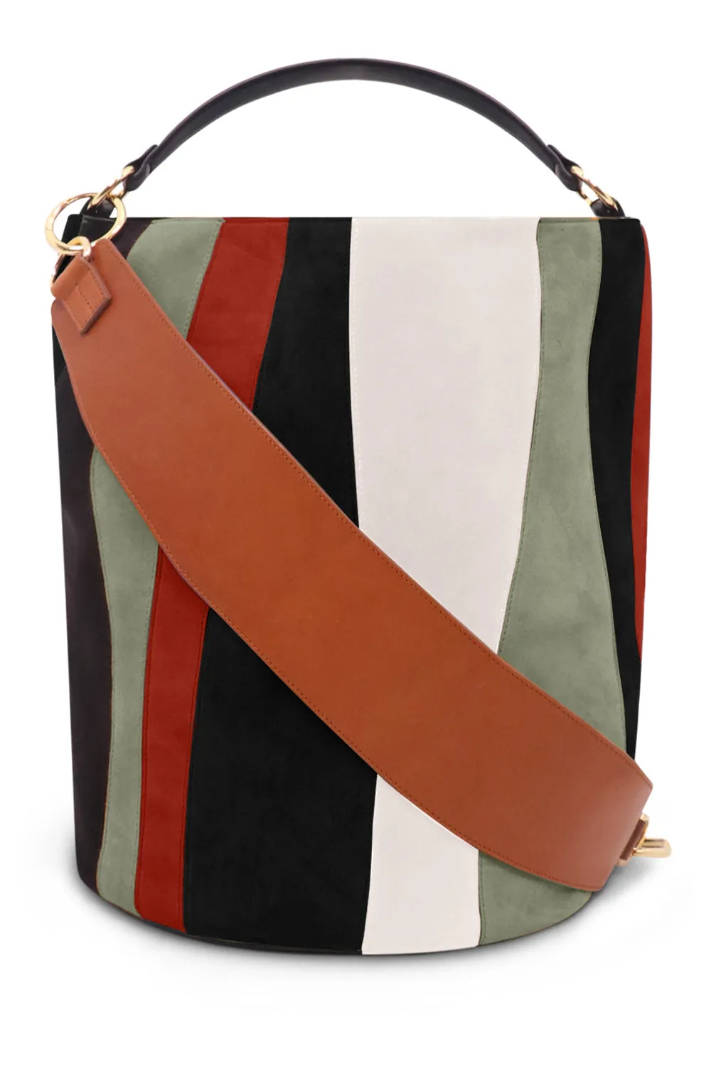 PATCH CYLINDER MAXI BAG | RED